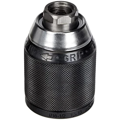 Image de HITACHI 752065 Mandrin 1/2&quot; x20 UNF 1,5 13 mm métal à serrage rapide et fixation par vis adapté la percussion Multicolore