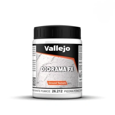 Image de Peinture de maquette texturée Vallejo 200 ml Choix textures varié Fine White Pumice