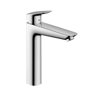 Image de HANSGROHE Mitigeur lavabo Logis 190 Eco C3 avec tirette et vidage synthétique chromé