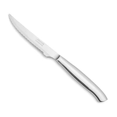Image de Arcos Couteaux de Table Couteau à Steak Monobloc d&#039;une Pièce Acier Inoxydable 110 mm Couleur Argent