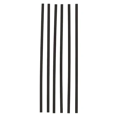 Image de Juego de varillas PP (polipropileno) para reparaciones, 6 pzs, negro