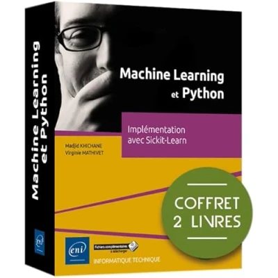 Image de Machine Learning et Python Coffret de 2 livres : Implémentation avec Scikit learn