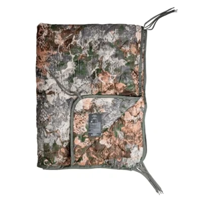 Image de Mil Tec Doublure poncho ripstop, légère, portable, durable, polyester, utilisation polyvalente, peut être utilisée comme doudou, couverture, tapis de sol, sac couchage, transport