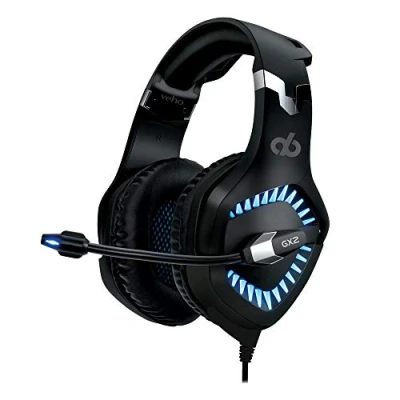 Image de Veho GX 2 Alpha Bravo Casque de Jeu pour PC/Mac/Notebooks Filaire Compatible avec Playstation PS4 Microphone Professionnel antibruit VAB 002
