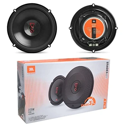 Image de 2 Haut parleurs JBL STAGE3 627 coaxial Voies 6,5&quot; 16,00 cm 160 mm 45 Watt rms 225 impédance Max 3 ohm 92 DB Voiture, la Paire