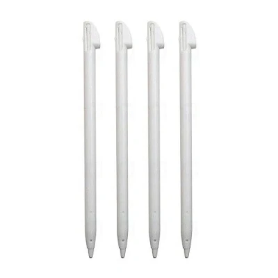 Image de Lot de 4 stylets rechange pour écran tactile Nintendo 3DS XL (ancienne version) Blanc