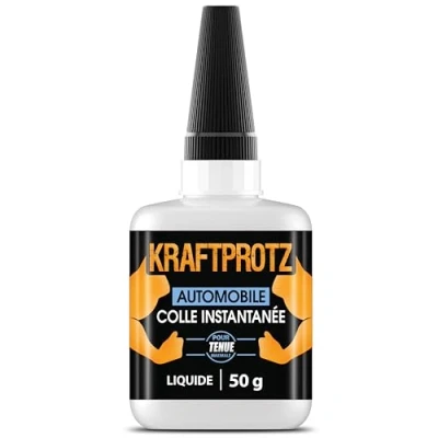 Image de ARKA Kraftprotz AUTOMOBIL 50 g colle instantanée extra forte automobile transparente Idéal comme plastique, textile, pour verre, cuir, bois, etc.