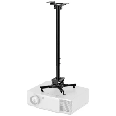 Image de Neomounts by Newstar CL25 550BL1 support plafond pour projecteur de plafond, inclinable + pivotant, réglable en