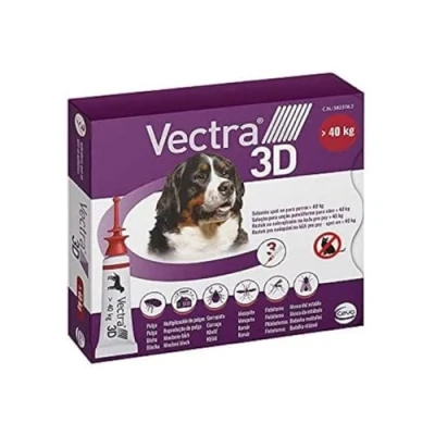 Image de Vectra 3D Chien 40 KG Spot on, solution cutanée antiparasitaire externe. bt 4