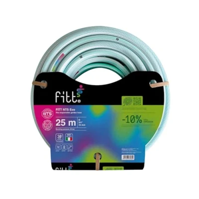 Image de FITT NTS ECO 3/4&quot; (19mm) 25 m Tuyau d&#039;arrosage de jardin robuste et malléable pour une utilisation intensive. Plus léger durable
