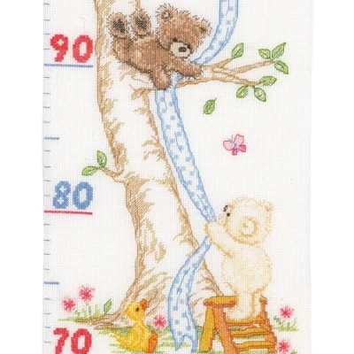 Image de Vervaco, Kit Point De Croix Compté, Toise Cabane dans Un Arbre, Multi Couleurs