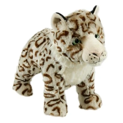 Image de Animal Instincts Snow Mates Sophia Léopard Jouet couineur en Peluche Douce à mâcher pour Chien Taille L