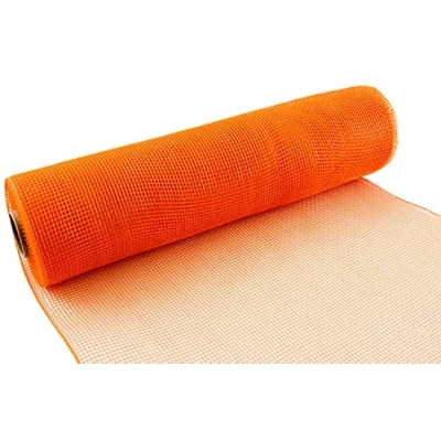 Image de Eleganza N 04 Deco en Maille Filet, Orange, 25 cm X 9.1 m