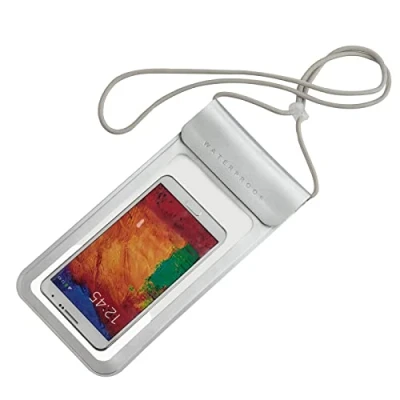 Image de Pochette de téléphone étanche IPX8 pour iPhone 13 Pro Max/13 Pro/13/12/12 Max/11/11 Max/XS Max/XR à 7&quot; la natation, le kayak (argent), Argenté., Classique