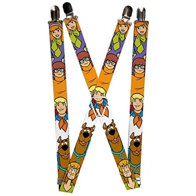 Image de Buckle Down Porte Jarretelles Scooby Doo, Multicolore, Taille Unique Mixte