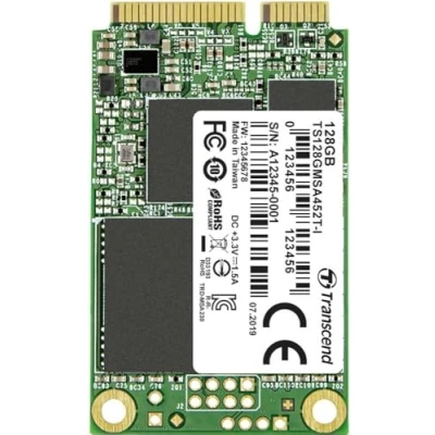 Image de Transcend MSA452T I 128 GB SSD mSATA Interne SATA 6 GB/s TS128GMSA452T