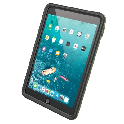 Image de Catalyst Waterproof Total Protection Case iPad 10.2&quot; 7. 9th Generation (2019 2021) Army Green CATIPD7THGRN
