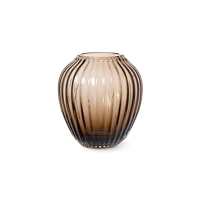 Image de Kähler Vase H14 cm Hammershøi en verre soufflé design danois, rose