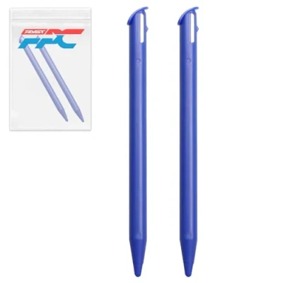 Image de 2 stylets bleus de rechange pour écran tactile Nintendo NEW 3DS XL