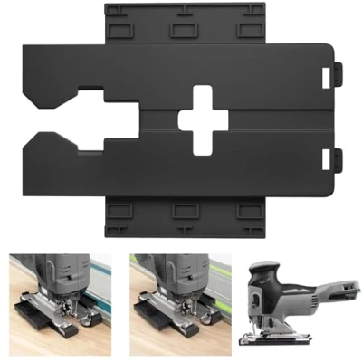 Image de Adaptateur de scie sauteuse pour rails guidage for Makita &amp; Festool 18v Max DJV181Z DJV182Z DJV180Z rail