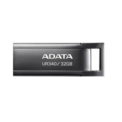 Image de ADATA, UR340 Clé USB 3.2 Gen1, en métal, résistant aux éclaboussures, Antichoc, Anti poussière, 32 Go, Noir