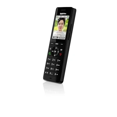 Image de AVM Fritz!Fon X6 Noir International Téléphone sans Fil DECT Full Duplex HD, écran Couleur, Compatible avec Fritz!Box Base DECT, Menu en Espagnol