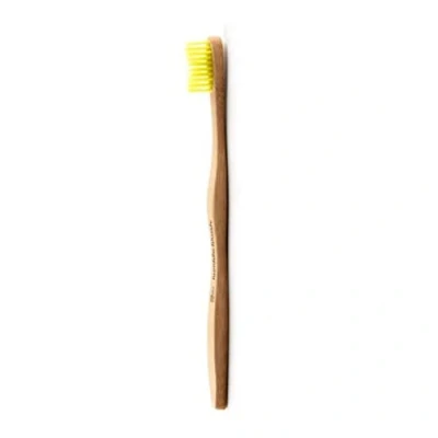 Image de The Humble Co. Brush® Brosse à dents en Bambou Adulte Soft Jaune