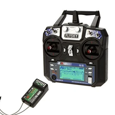 Image de Flysky FS i6 AFHDS 2 a .4GHz 6CH Radio Système Transmetteur pour Hélicoptère RC Planeur avec Récepteur iA6B