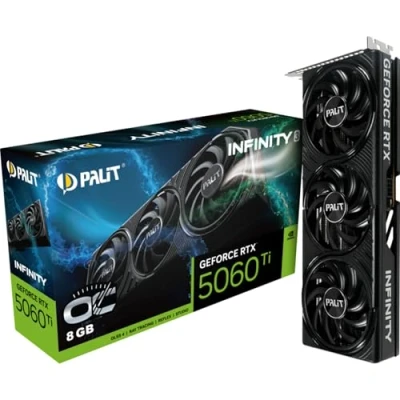 Image de Palit GeForce RTX 5060 Ti Infinity 3 OC NVIDIA 8 Go GDDR7 Neuf