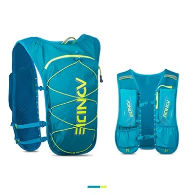 Image de AONIJIE 5L Sac à Dos hydratation extérieur Mochilas Trail Marathoner Running Race Gilet d&#039;hydratation (Menthe verte)
