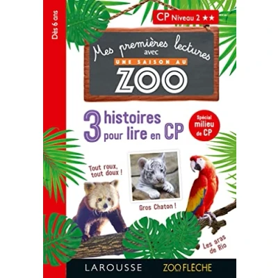 Image de Premières lectures Une saison au zoo 3 histoires à lire CP niv 2 Livre d’occasion Bon