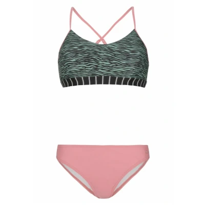 Image de Maillot de bain 2 pièces femme Protest Prtsingu Green baygreen Protection UV 50 Coupe sportive