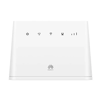 Image de HUAWEI B311 221 Routeur sans fil 4G LTE 150 Mo/s, WiFi mobile, avec 1 port LAN/WAN GE, à 300 blanc, version 2022