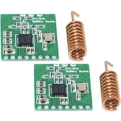 Image de TECNOIOT 2pcs CC1101 868MHz Wireless Module Long Distance Transmission with Antenna
