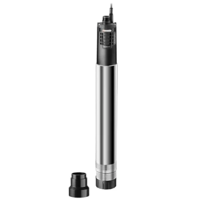 Image de Gardena pompe immergée de forage 6000/5 inox automatic Premium : puits, débit 6000 l/h, automatique avec protection intégrée contre la marche à sec (1499 20)