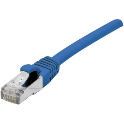 Image de Cordon Patch RJ45 Cat. 6a F/UTP LSZH 20m CONNECT Bleu