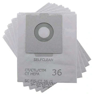 Image de TeKeHom Lot de 5 Sacs Auto nettoyants pour aspirateur Festool CT36E CT/CTL/CTM CT HEPA 36