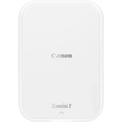 Image de Canon Zoemini 2 Kit d&#039;impression avec Imprimante Portable : Prenez des Photos et Libérez Votre Créativité Mini Photo Bluetooth 5.0 Charge Rapide USB C Blanc