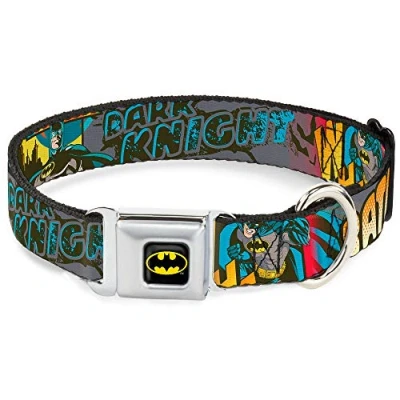 Image de Buckle Down BMC Batman Noir/Jaune Collier de Chien