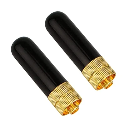 Image de Retevis RT805s Talkie Walkie Antenne Courte SMA F Double Bande VHF/UHF Compatible avec RT5R RT5 RT21 H777 Baofeng UV 5R 5RA 5RB 5RC BF 888S (2 pcs)