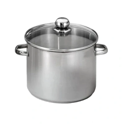 Image de Baumalu 342655 Marmite Traiteur + Couvercle 16 L Diamètre 30 cm en Acier Inoxydable, Argenté