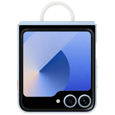 Image de Samsung TPU Back Cover avec Anneau Transparent Galaxy Z Flip 6
