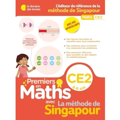 Image de Premiers en maths Méthode de Singapour CE2