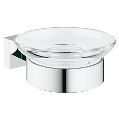 Image de GROHE Cadre Support avec Porte Savon Essentials Cube 40754001 (Import Allemagne)