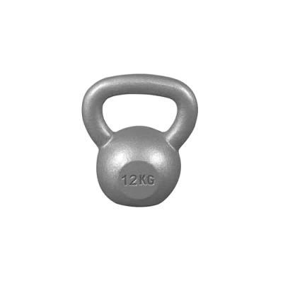 Image de GORILLA SPORTS® Kettlebell Poids de 2 à 32 kg, Individuel/Ensemble, avec Poignée, Fonte, Argent/Noir Bouilloire Poids, Haltère Boule, Musculation, Entraînement, pour Fitness, Gym, Domicile