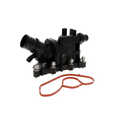 Image de VEMO V30 99 0005 Boîtier du thermostat avec joint d&#039;étanchéite thermostat, raccords rapides, attaches, capteur