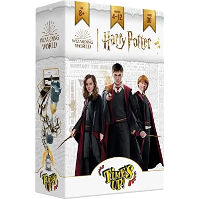 Image de Repos Production , Time’s Up! Harry Potter (Version Grand format) Jeu de société d&#039;ambiance A partir 8 ans 4 à 12 joueurs 30 min