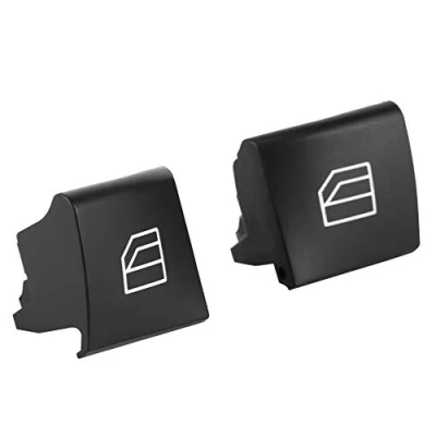 Image de EBTOOLS pour bouton leve vitre ML w164 R 2pcs couverture de capuchon commutateur lève électrique ABS voiture GL classe