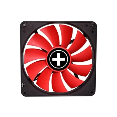 Image de Xilence XPF140.R.PWM Ventilateur de boîtier silencieux 140mm, 4PIN, installation facile, câble 340mm, avec PWM, Hydro Bearing, bon flux d&#039;air, idéal pour PC Gaming/Office/Home/Server, rouge/noir
