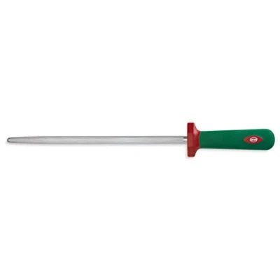 Image de Sanelli Ligne Premana Professional,Fusil à Aiguiser Cm.30,Acier Inoxydable,Vert et Rouge,